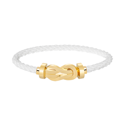 [Rosla]CHANCE LARGE 8 FIGURE BUCKLE NO DIAMOND BRACELET GOLD