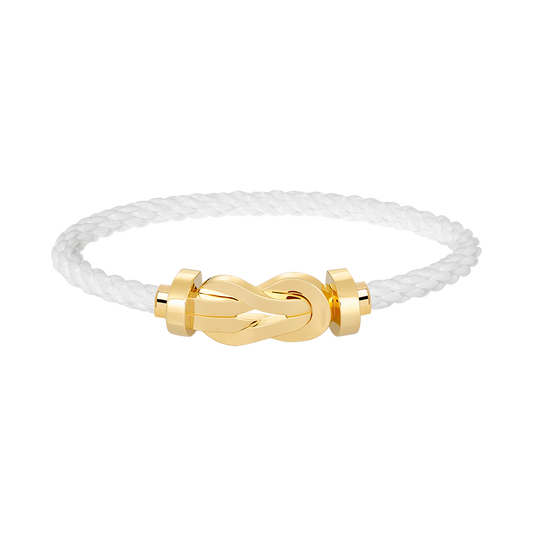 [Rosla]CHANCE LARGE 8 FIGURE BUCKLE NO DIAMOND BRACELET GOLD