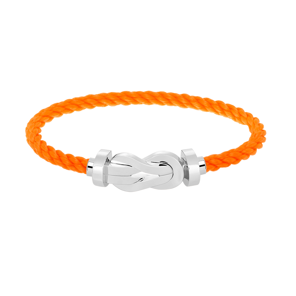 [Rosla]CHANCE LARGE 8 FIGURE BUCKLE NO DIAMOND BRACELET SILVER