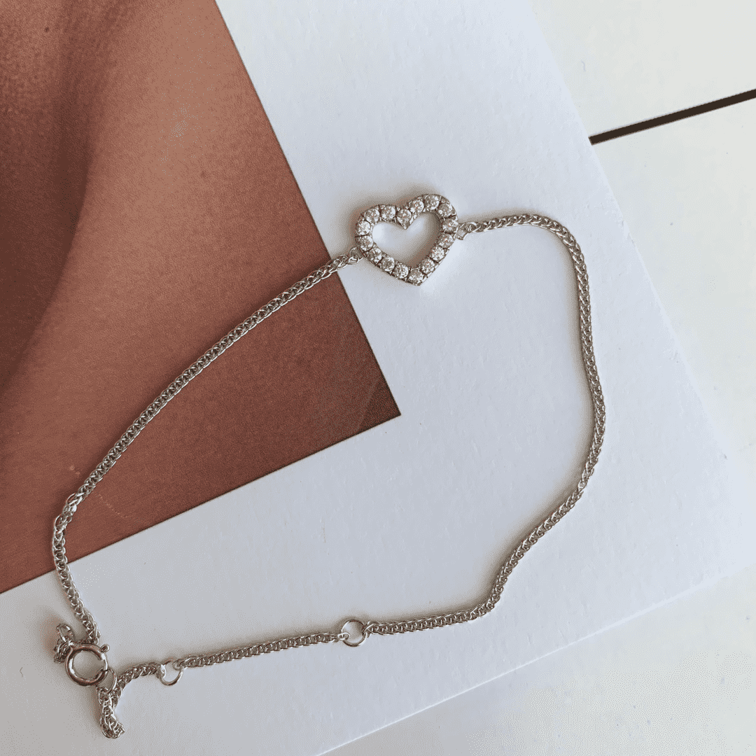 [Rosla]Heart Shape Lover Bracelet