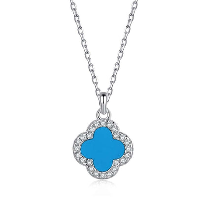 [Rosla]Dainty Flower Shape Necklace
