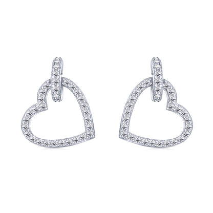 [Rosla]Dainty Heart Shape Earrings