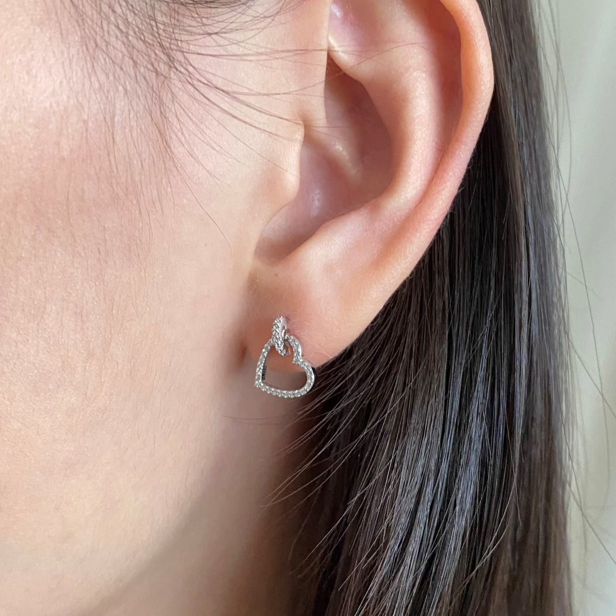 [Rosla]Dainty Heart Shape Earrings