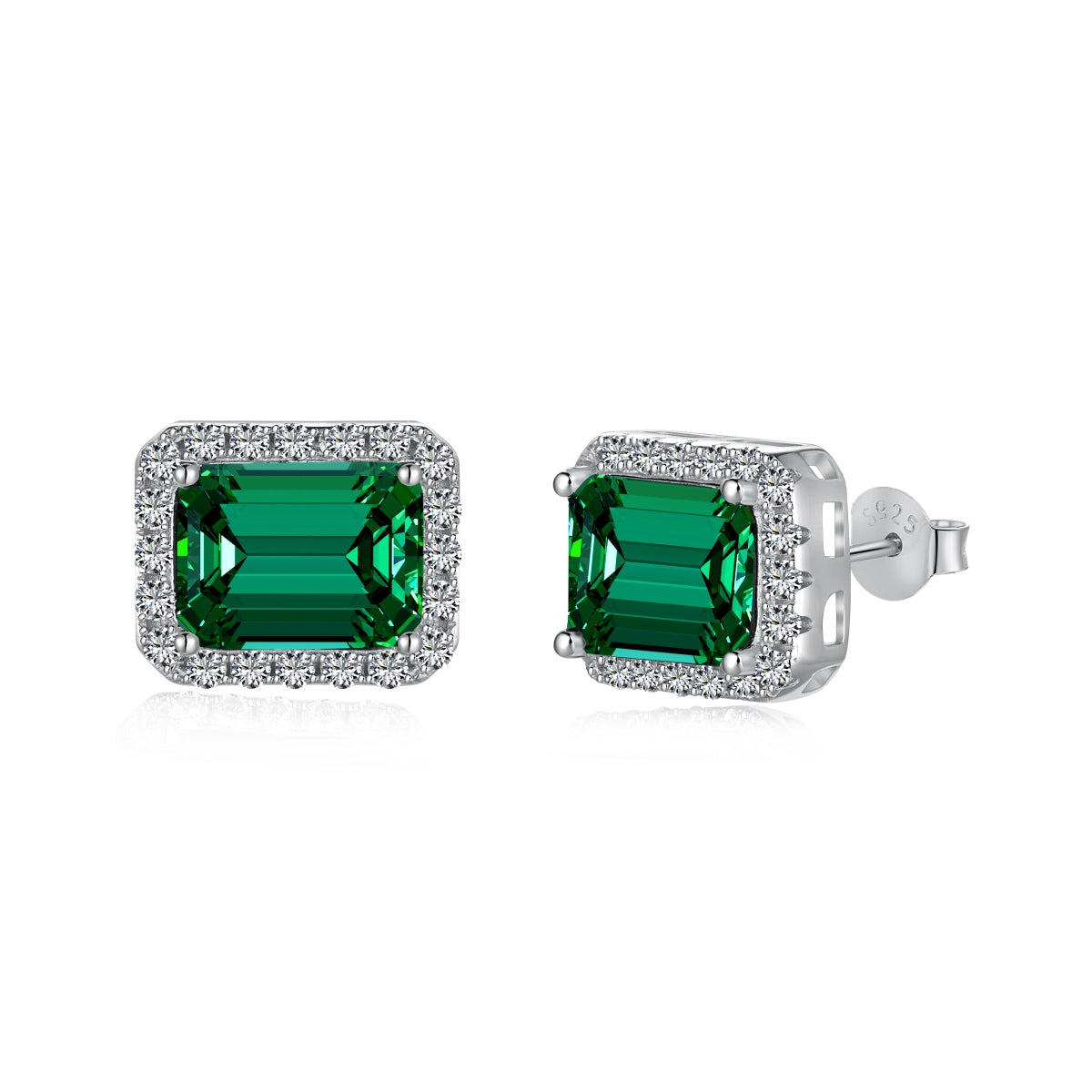 [Rosla]Luxurious Dainty Emerald Cut Banquet Earrings