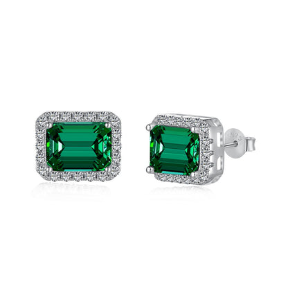 [Rosla]Luxurious Dainty Emerald Cut Banquet Earrings