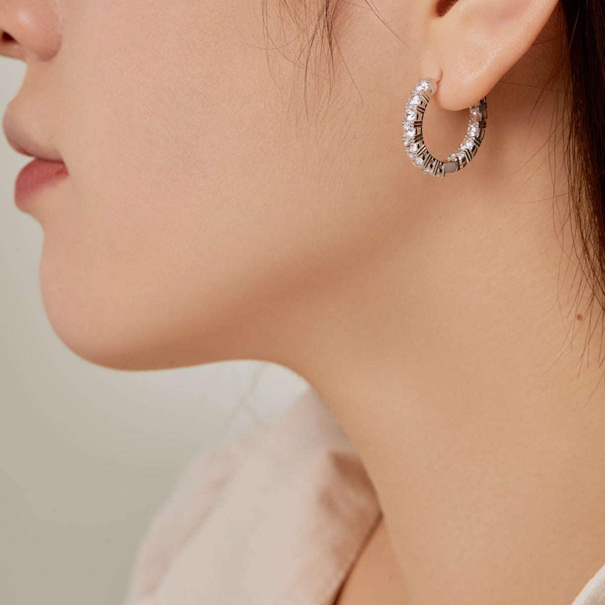[Rosla]Unique Round Cut Daily Earrings