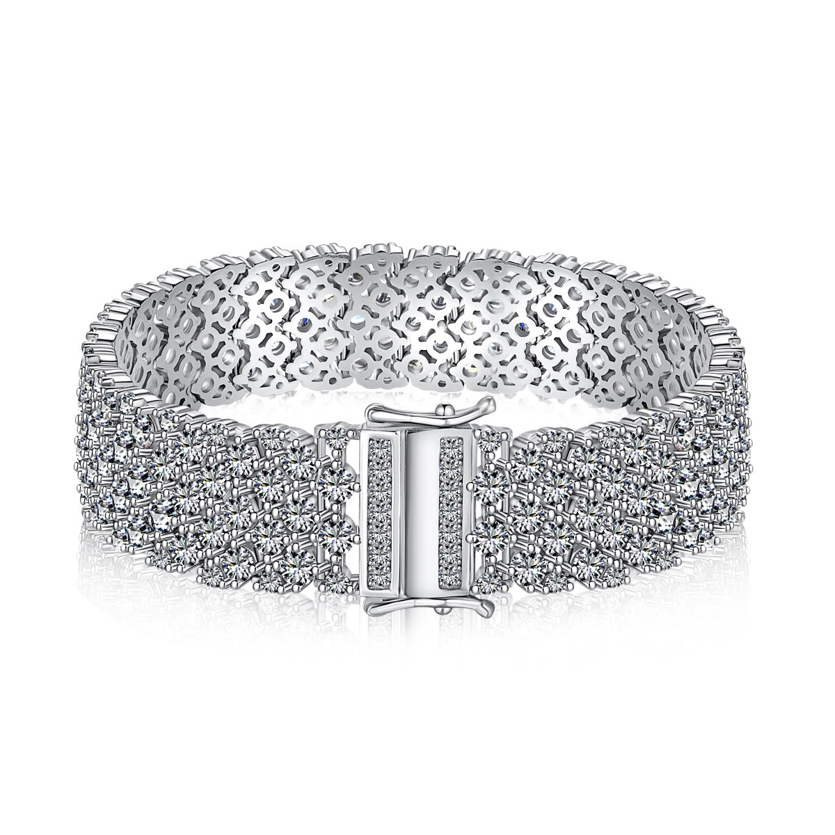 [Rosla]Ornate Elegant Round Cut Party Bracelet