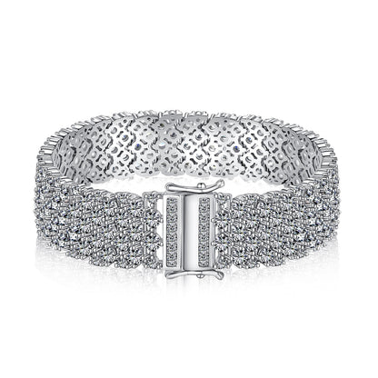 [Rosla]Ornate Elegant Round Cut Party Bracelet