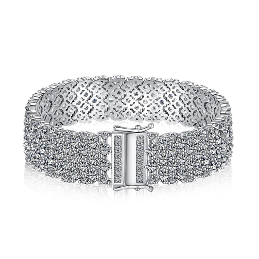 [Rosla]Ornate Elegant Round Cut Party Bracelet