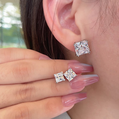 [Rosla]Delicate Square Shape Earrings