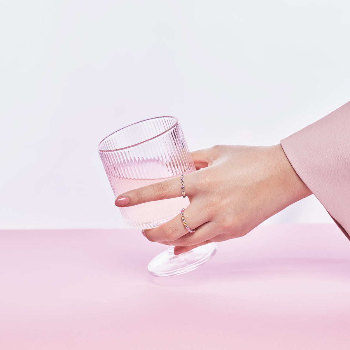 [Rosla]Elegant Energetic Round Cut Daily Ring