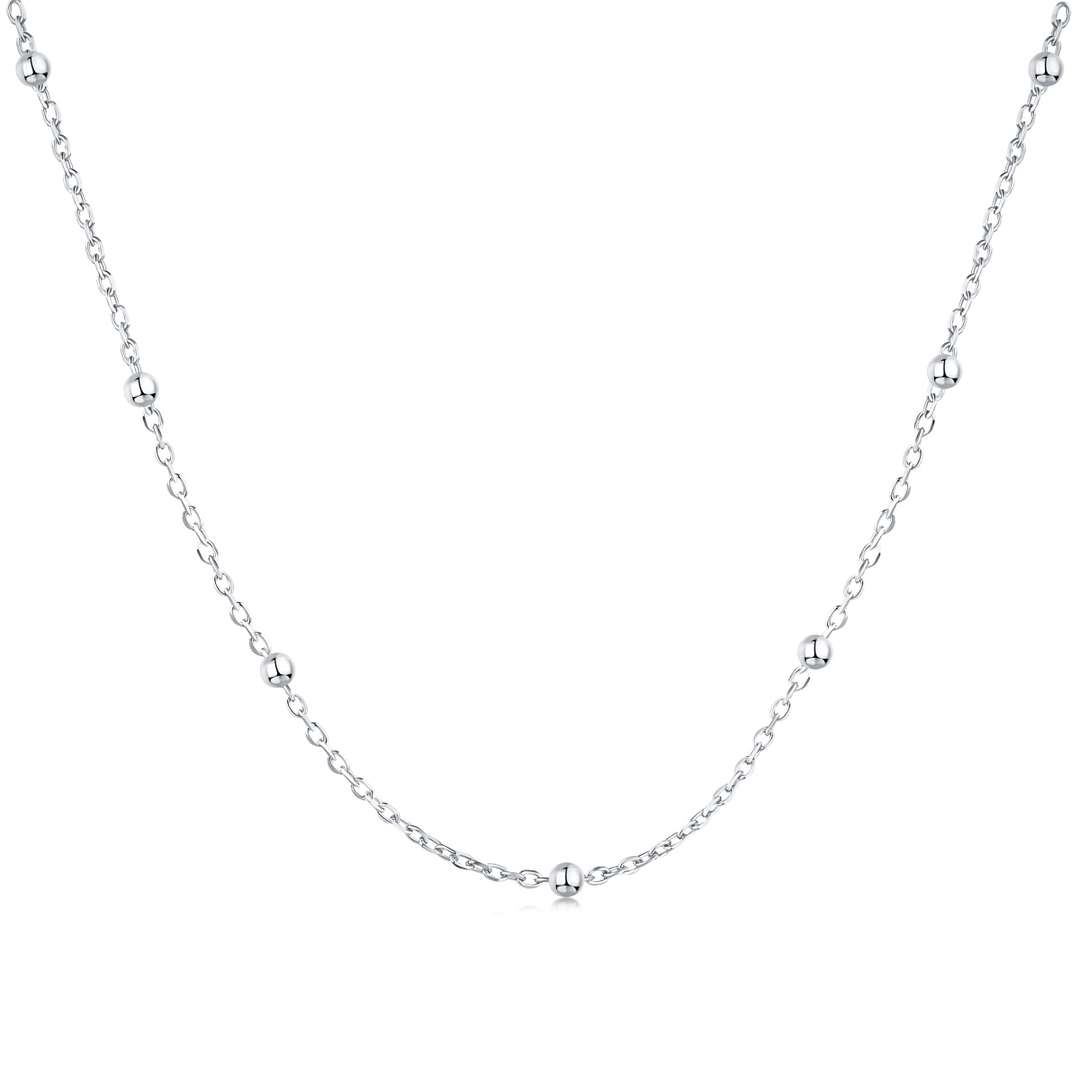 [Rosla]Small Bead Clavicle Chain Simple Necklace