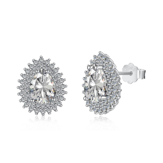 [Rosla]Delicate Gorgeous Pear Cut Daily Earrings