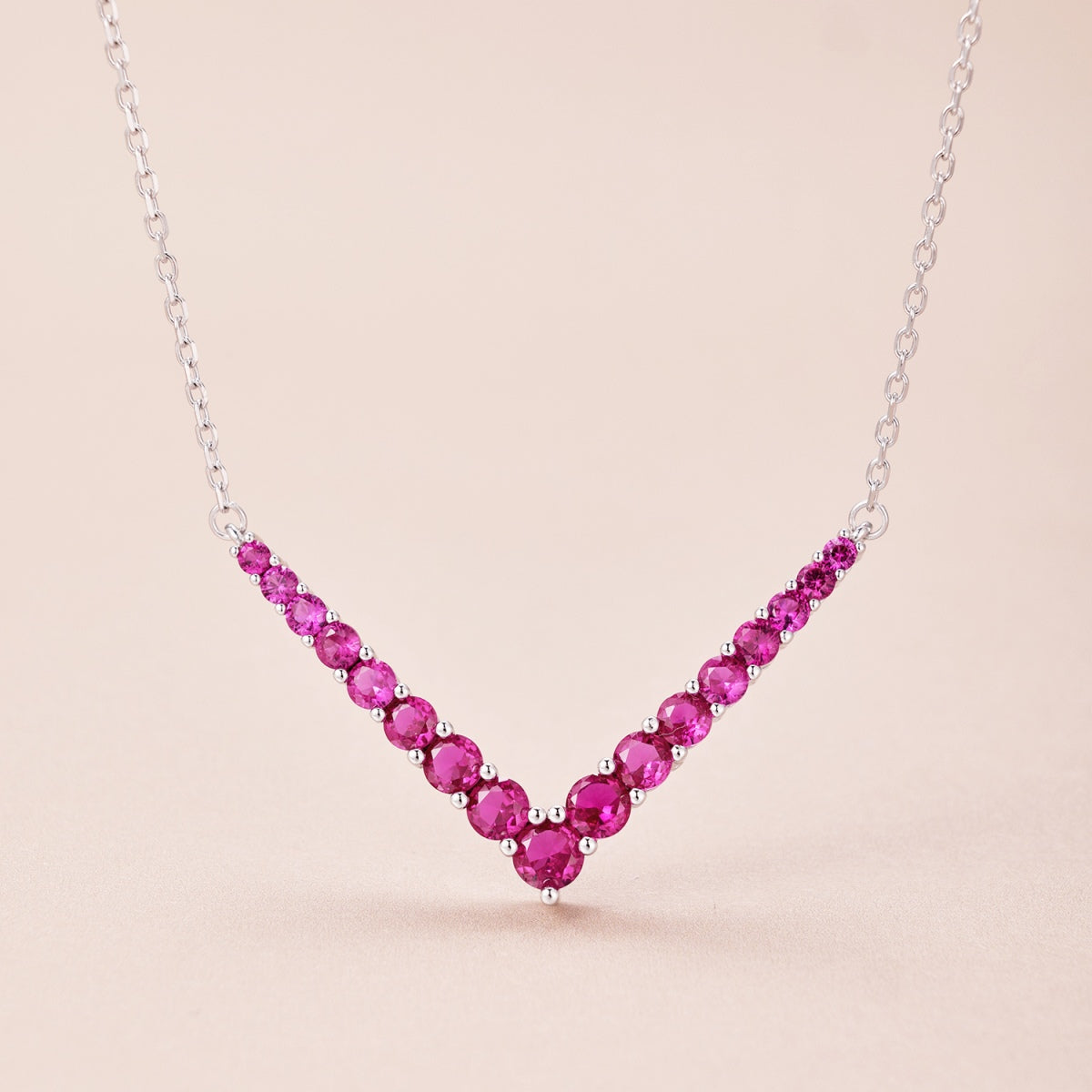 [Rosla]Ornate Round Cut Necklace