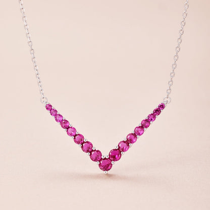 [Rosla]Ornate Round Cut Necklace
