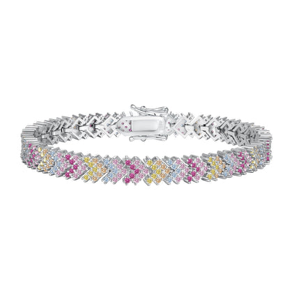 [Rosla]Ornate Sparkling Round Cut Party Bracelet