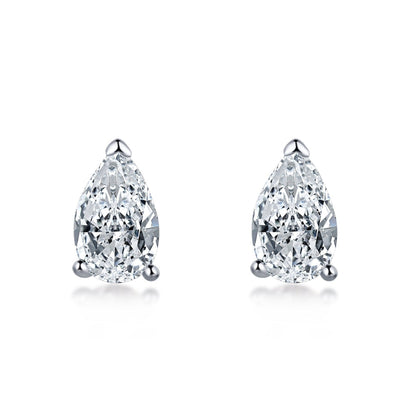 [Rosla]Ornate Water Drop Shape Earrings
