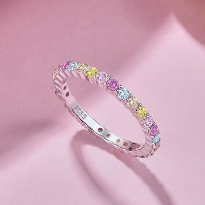 [Rosla]Elegant Vivid Round Cut Daily Ring