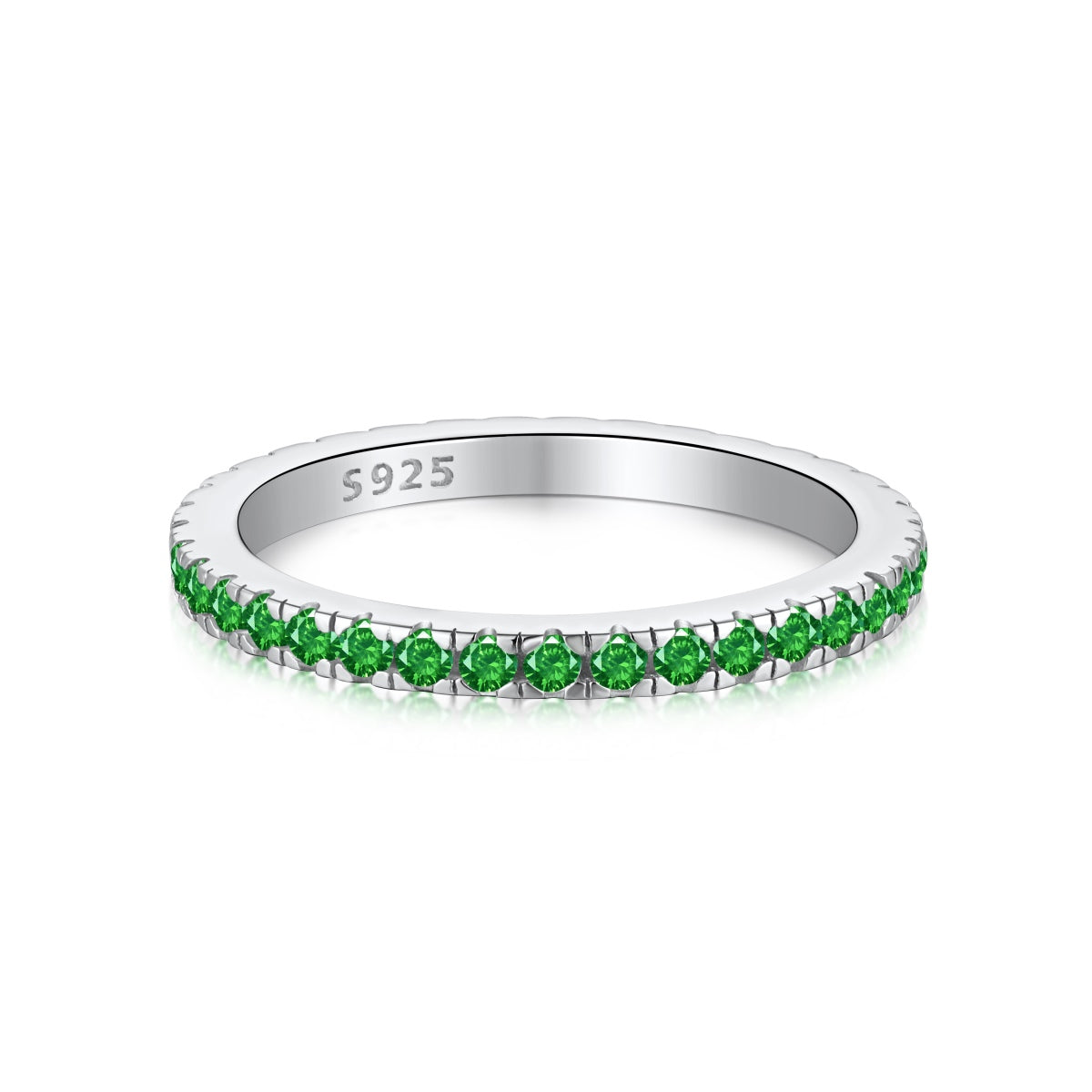 [Rosla]Delicate Sparkling Round Cut Daily Ring