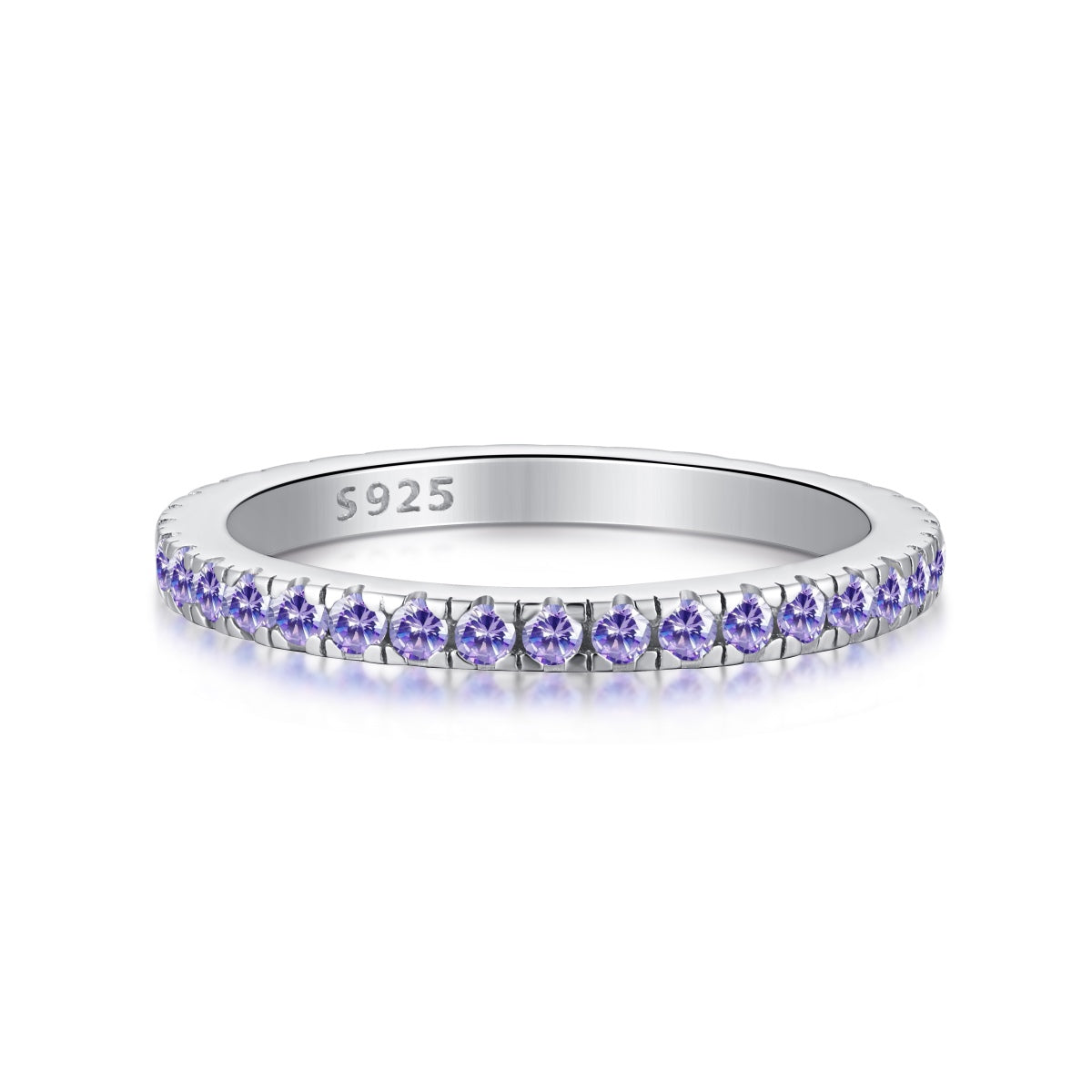 [Rosla]Delicate Sparkling Round Cut Daily Ring