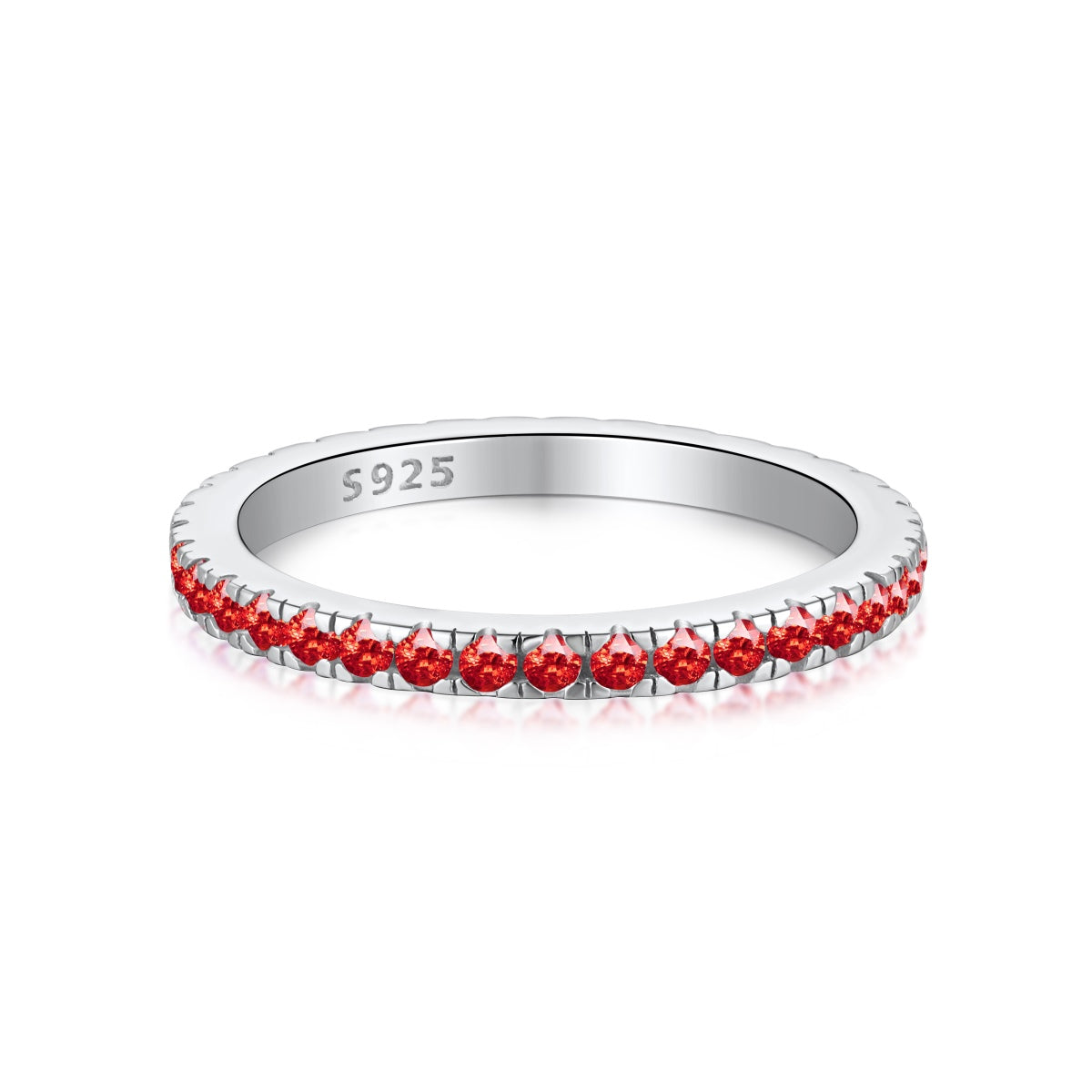 [Rosla]Delicate Sparkling Round Cut Daily Ring