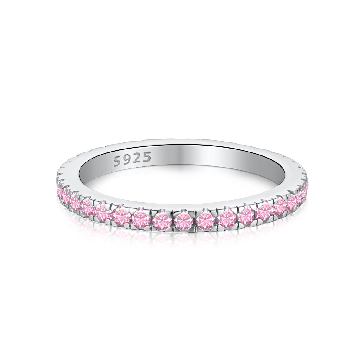 [Rosla]Delicate Sparkling Round Cut Daily Ring