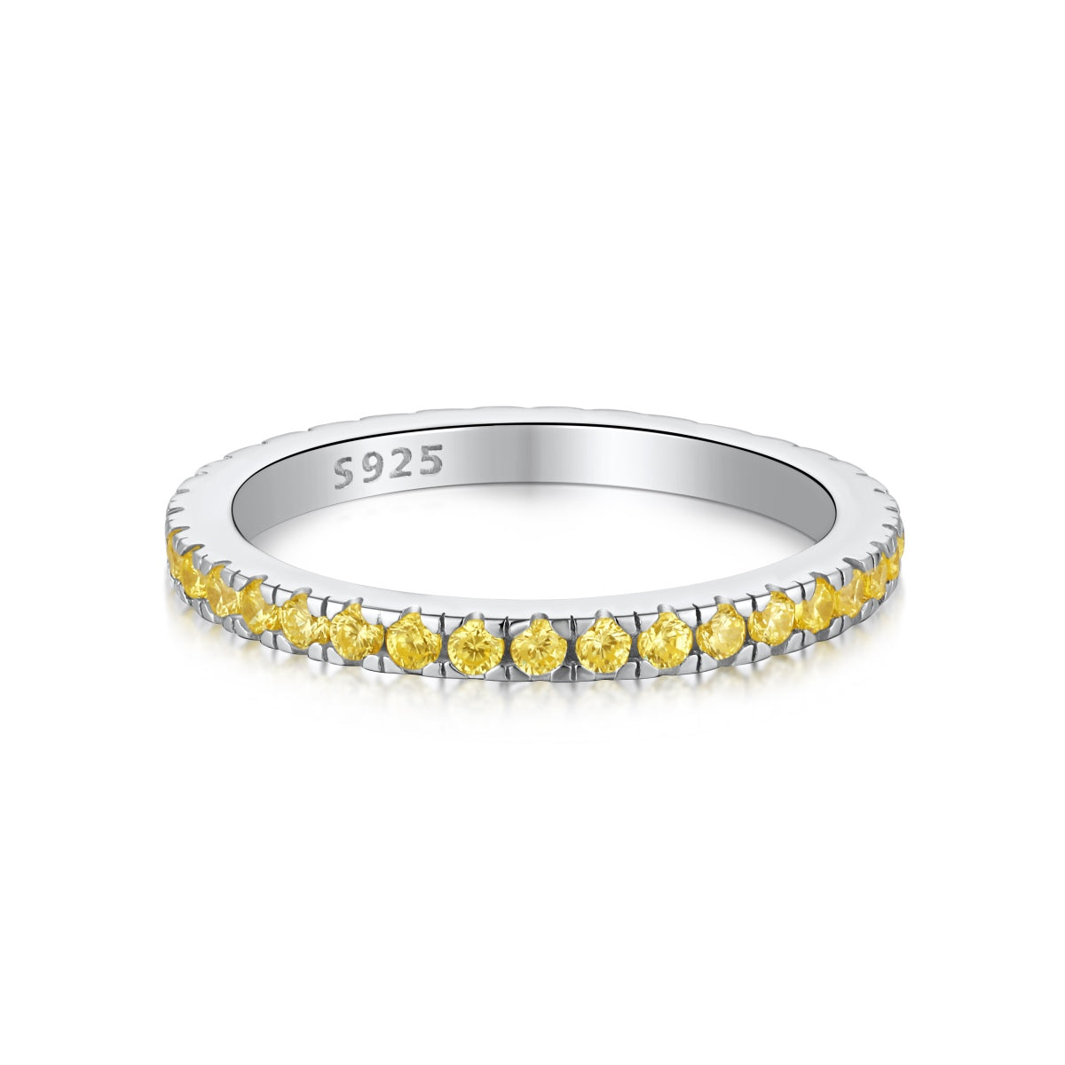 [Rosla]Delicate Sparkling Round Cut Daily Ring
