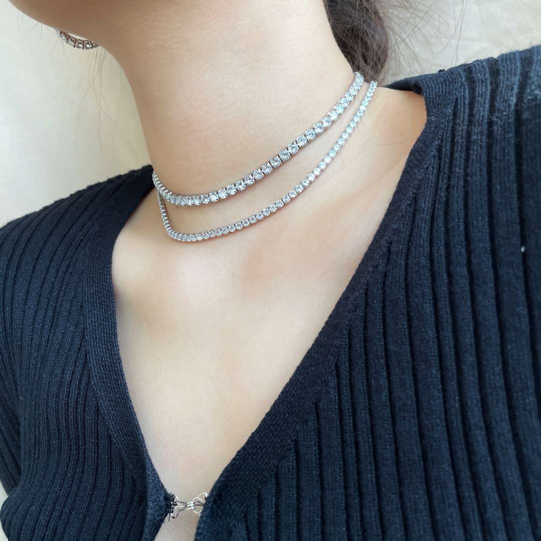 [Rosla]Elegant Tennis Chain Necklace