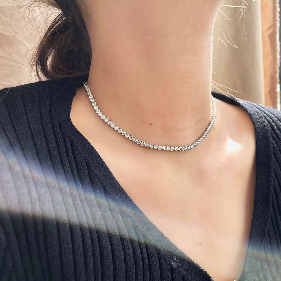 [Rosla]Elegant Tennis Chain Necklace