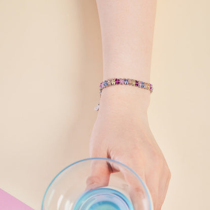 [Rosla]Sparkling Exquisite Multi Cut Party Bracelet