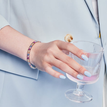 [Rosla]Sparkling Exquisite Multi Cut Party Bracelet