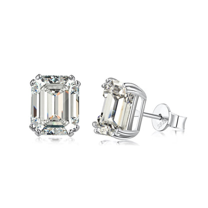 [Rosla]Dazzling Square Shape Earrings