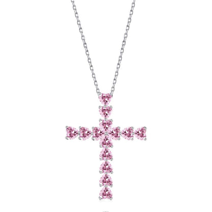 [Rosla]Radiant Cross Shape Necklace
