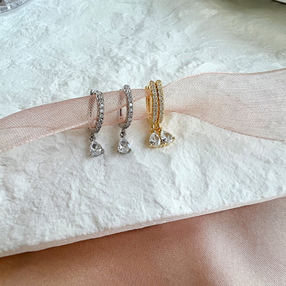 [Rosla]Luxurious Geometric Drop Earrings