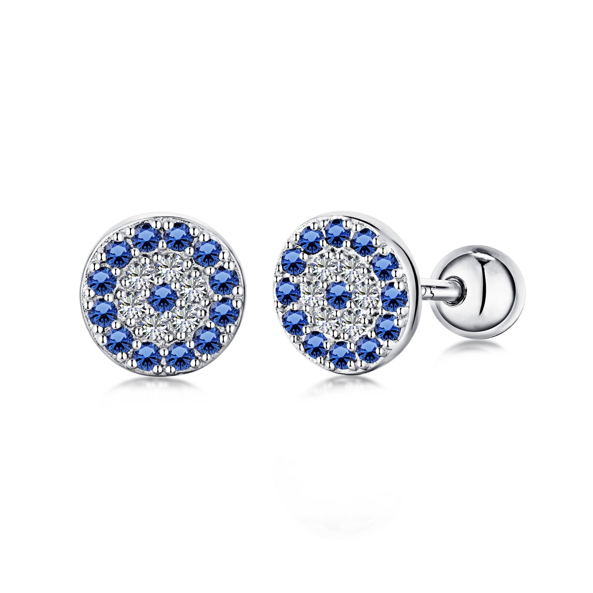 [Rosla]Devil's Eye Ear Bone Nail Earrings
