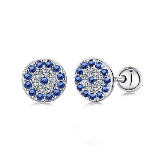 [Rosla]Devil's Eye Ear Bone Nail Earrings