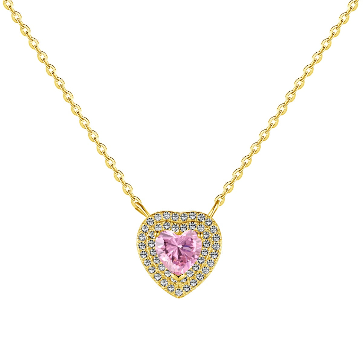[Rosla]Exquisite Heart Shape Necklace