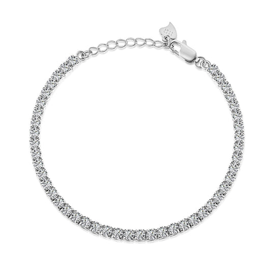 [Rosla]Sparkling Round Cut Daily Bracelet
