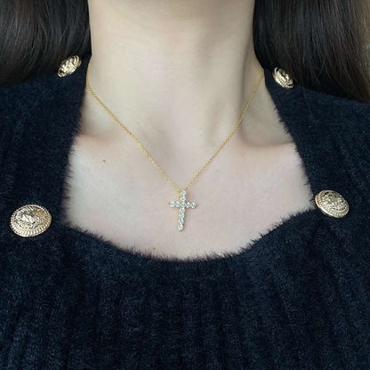 [Rosla]Unique Cross Shape Necklace