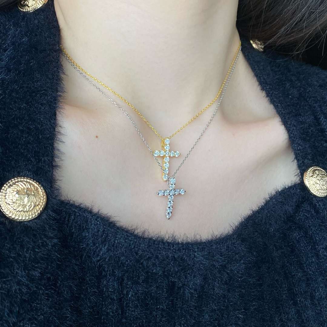 [Rosla]Unique Cross Shape Necklace