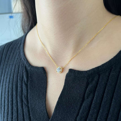 [Rosla]Luxurious Round Cut Necklace