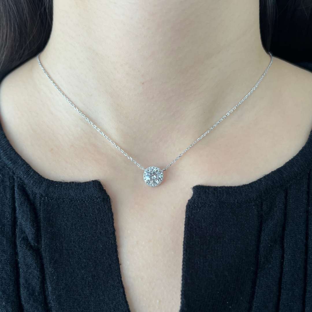 [Rosla]Luxurious Round Cut Necklace