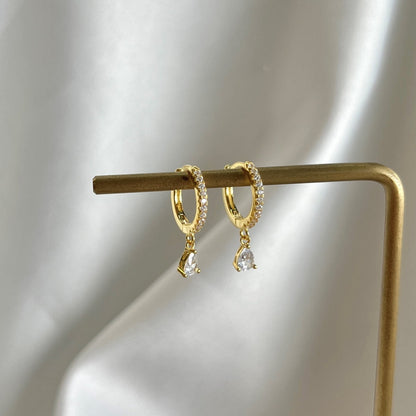 [Rosla]Luxurious Geometric Drop Earrings