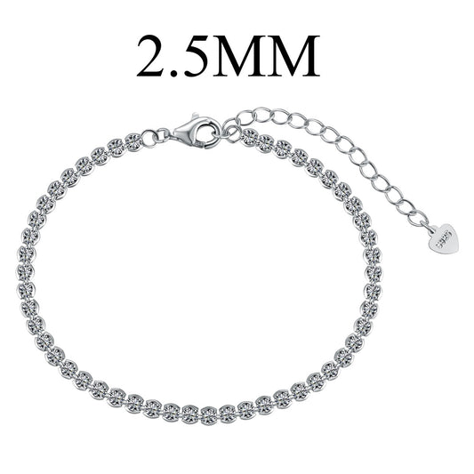 [Rosla]Dazzling Sparkling Round Cut Daily Bracelet