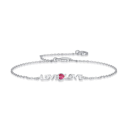 [Rosla]Romantic Heart Shape Lover Bracelet