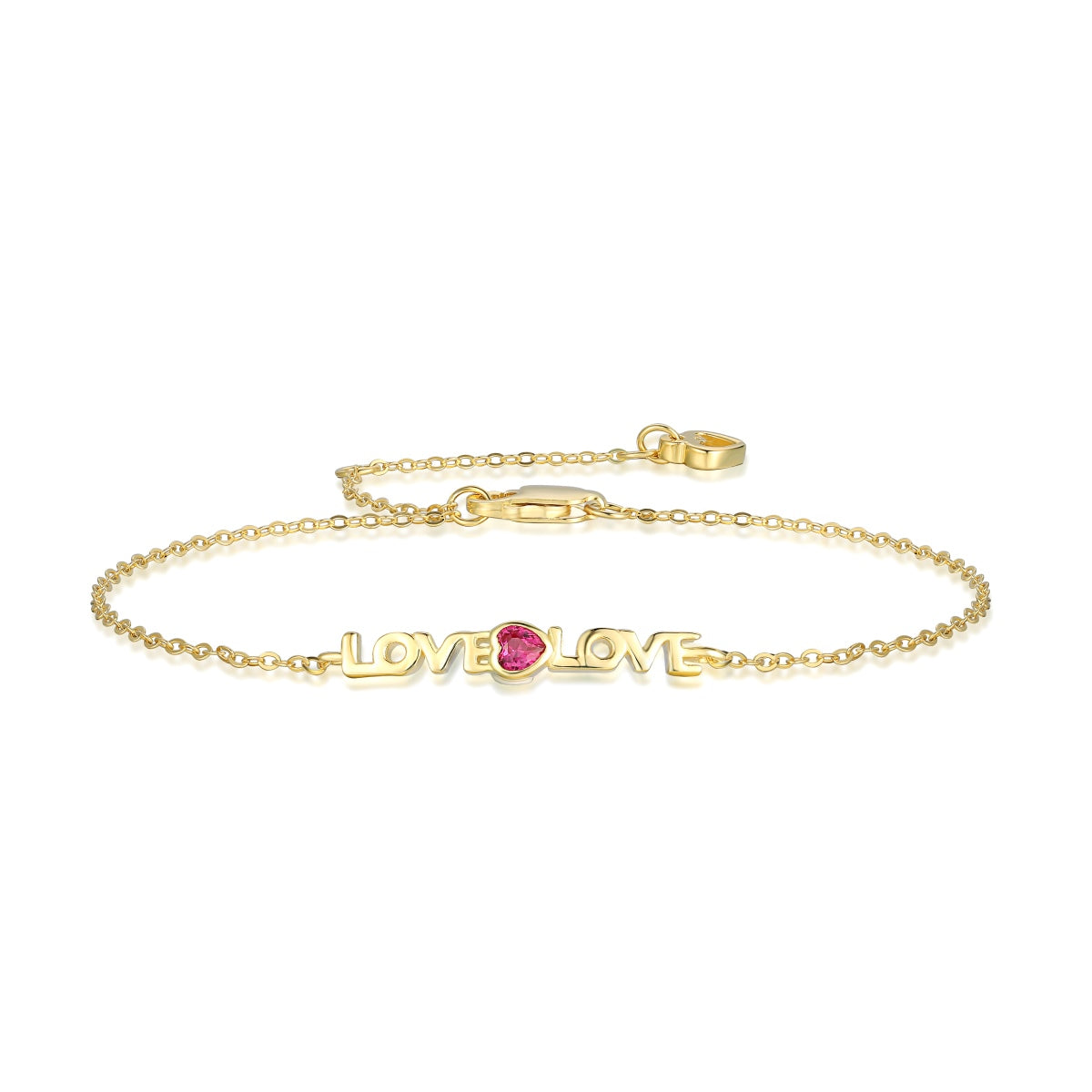 [Rosla]Romantic Heart Shape Lover Bracelet