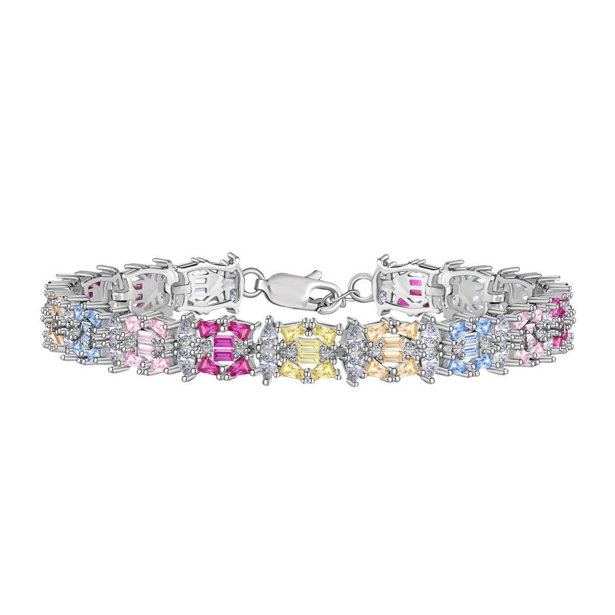 [Rosla]Delicate Colorful Multi Cut Party Bracelet