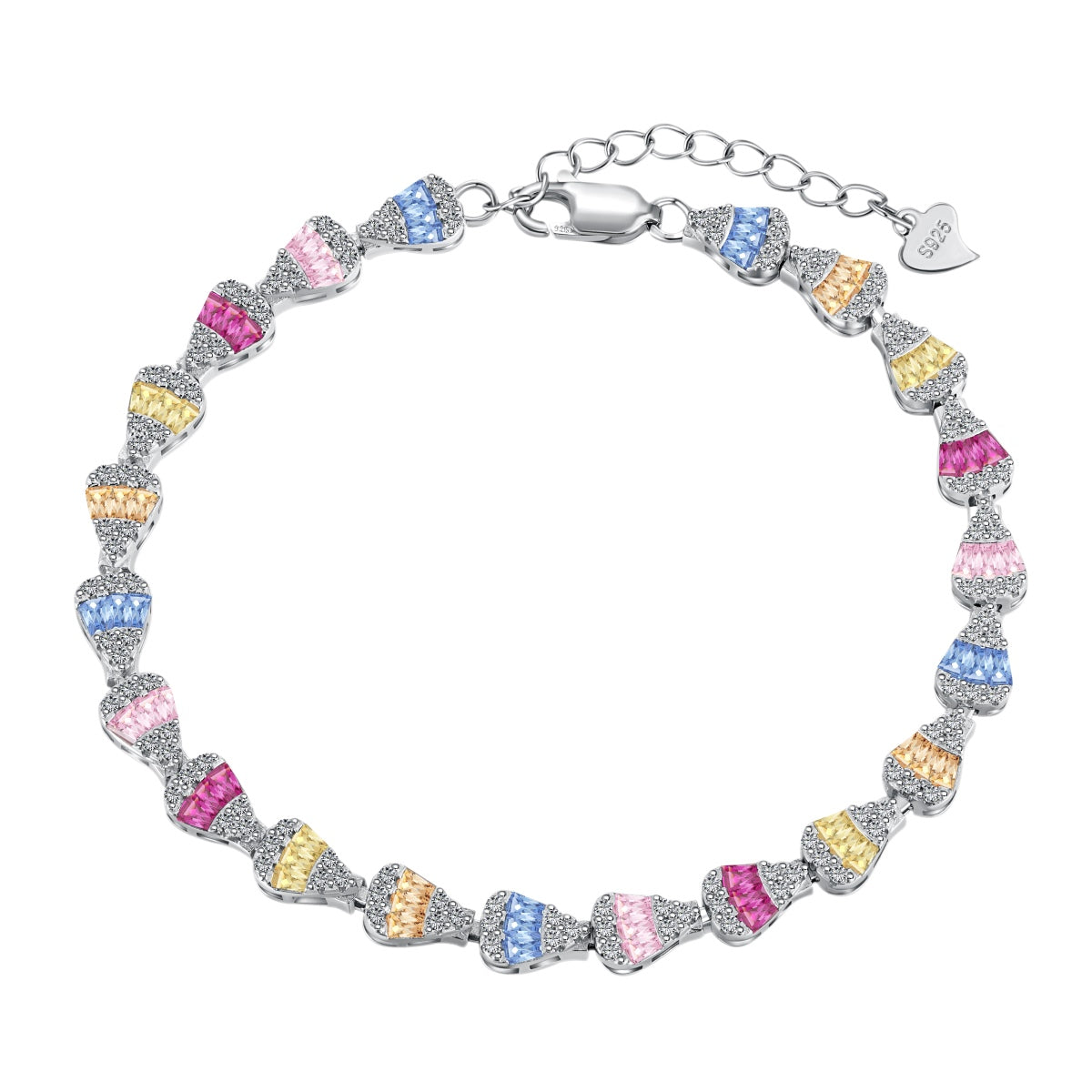 [Rosla]Radiant Water Drop Shape Daily Bracelet