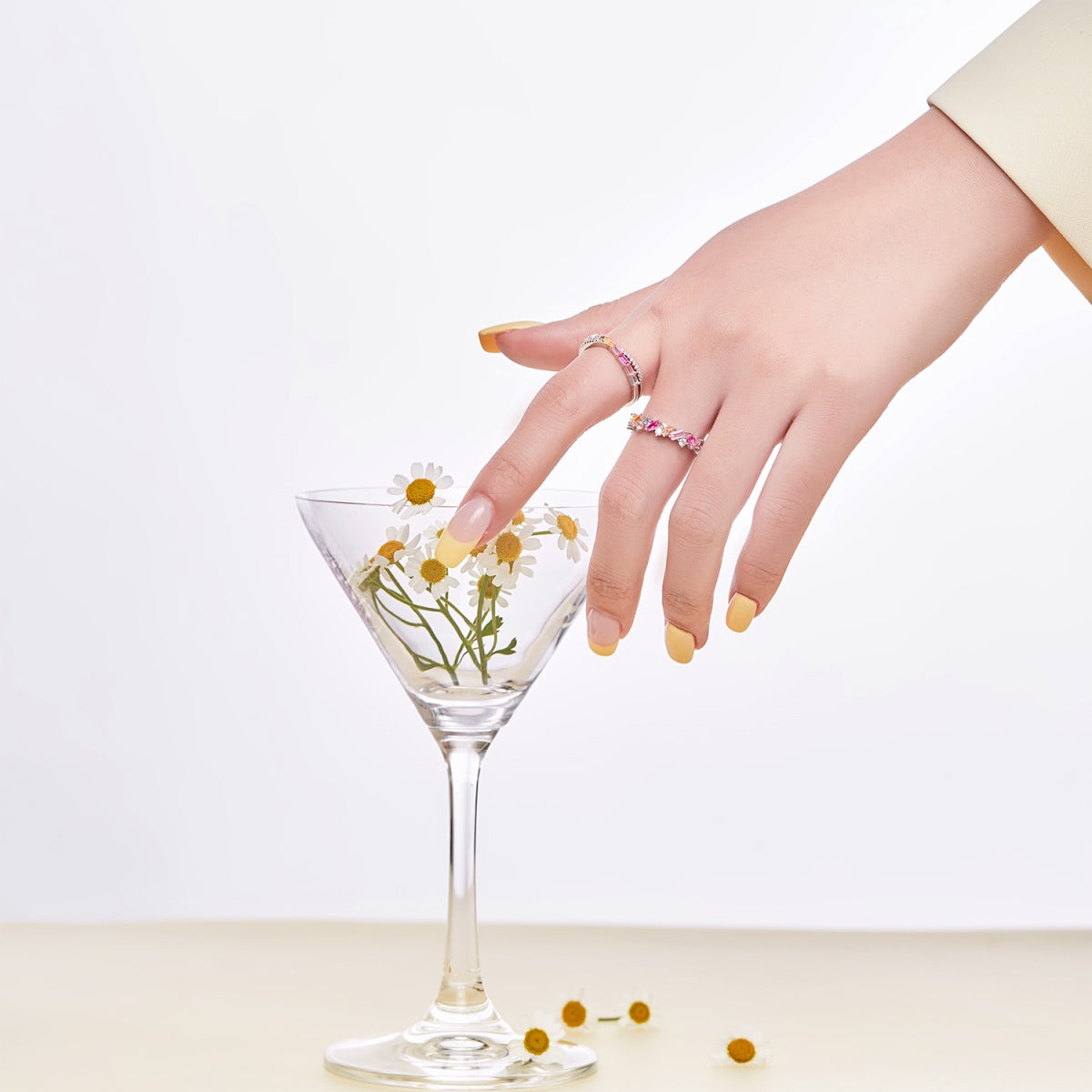 [Rosla]Energetic Elegant Radiant Cut Party Ring