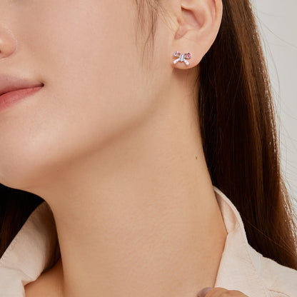 [Rosla]Ornate Butterfly Shape Daily Earrings